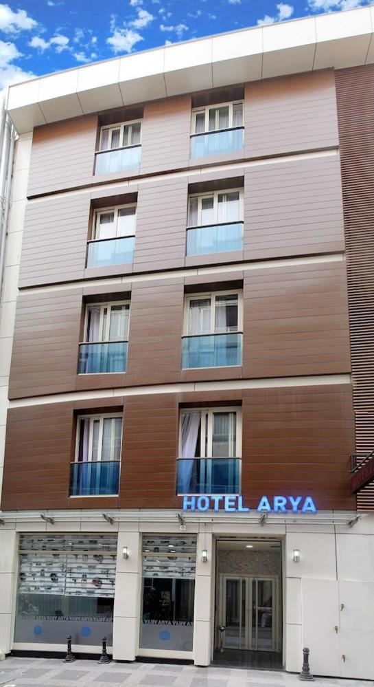 Arya Hotel Istanboel Buitenkant foto